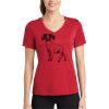 Women's PosiCharge ® Competitor V Neck Tee Thumbnail