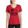 Women's PosiCharge ® Competitor V Neck Tee Thumbnail